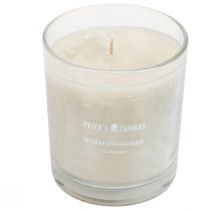 Product Scented candle in a glass scented candle Christmas Cashmere H8cm