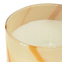 Product Scented candle in glass Citronella candle retro design Ø8cm H8cm