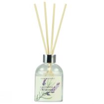 Product Fragrance sticks lavender chamomile diffuser made of glass 100ml