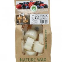 Product Scented candles, tea lights red berries, scented tea lights, wax candles Ø3.8cm H2.3cm white 18 pcs
