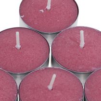 Product Scented candles strawberry, tealight scent, room scented candle Ø3.5cm H1.5cm 18 pieces