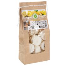 Product Citronella scented tealight candles for romantic evenings at home or in the garden, 25mm, 7h, 18 pieces