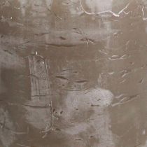 Product Rustic, solid-colored brown pillar candles, 70x80mm, set of 4; high-quality decorative candles for a cozy atmosphere