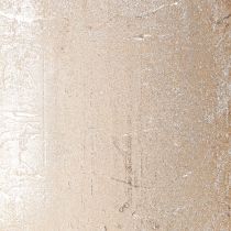 Product Platinum-colored pillar candles, 60x100mm, set of 4 - Long burning time, premium quality