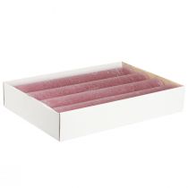 Product Solid coloured candles in old pink candles 50x300mm 4 pcs
