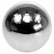 Decorative ball stainless steel silver Ø10cm 4pcs