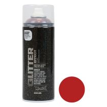 Product Glitter Spray Red Montana Glitter Spray Christmas Red 400ml