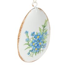 Product Easter eggs with spring flowers, ideal for Easter bouquets or windows, 8cm, 8 pieces