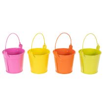 Product Colorful buckets, Ø8cm H7.5cm, 12 pieces