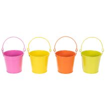 Product Colorful buckets, Ø8cm H7.5cm, 12 pieces