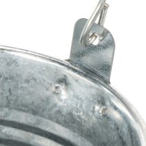 Product Bucket Ø10cm H8cm 10 pcs. Zinc, shiny