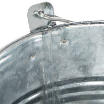 Product Bucket Ø14cm H12cm 6 pcs. Zinc, shiny