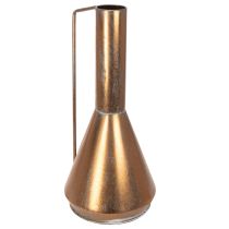 Product Elegant floor vase, vintage style, oriental, copper-colored metal decorative jug, Ø27cm H58cm