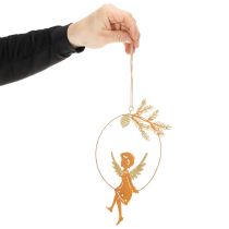 Product ProductName  
Set of 3 Angel Hanging Decoration with Metal Ring and Golden Details, 23.5cm  

ProductDescription  

<h2>Festive Angel Hanging Decoration with Golden Accents</h2>  

<p>Add a touch of elegance to your Christmas décor with this set of 3 ange