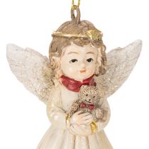 Product Decorative Angel Tree Ornaments, Vintage Look, for Christmas, 10cm, 3 Pieces