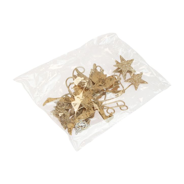 Product Angel Pendant Star Christmas Decoration for Hanging H28cm 3 Pcs