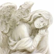 Decorative angel sitting 19cm x 13.5cm H15cm
