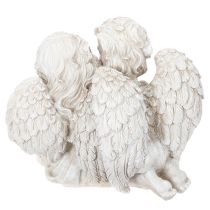 Product Angel Decoration Children's Angel Couple with Heart Sculpture 24cm