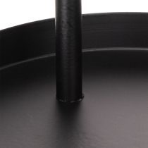 Product Metal double-tiered round decorative tray 58cm