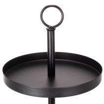 Product Three-tiered metal round serving stand for multi-tiered table decoration, 61cm