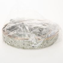 Product Decorative tiered serving tray with handle, star motif, two-tiered, 49cm