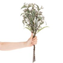 Product Artificial eucalyptus branch decoration, branch arrangement, 3 pieces