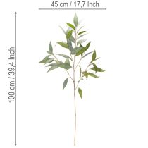 Product Artificial eucalyptus branch, natural green, decoration, 100cm