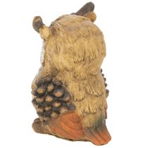 Product Owl figurine, small sitting owl, decoration, 11cm