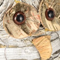 Product Owl for planting white 23cm