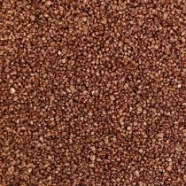 Product Colored sand copper, decorative sand brown Ø0.5mm 2kg