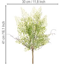 Product Artificial green Ruscus branch for floral decoration, 41cm