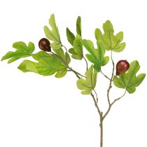 Product Artificial fig branch, 64cm, decorative with fruit, 2 pieces