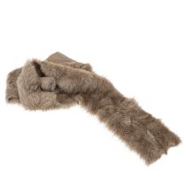 Product Faux fur trim for decoration and crafts, 15x180cm, 2 pieces
