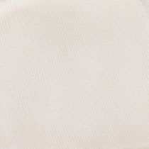 Product White fluffy decorative ribbon, faux fur roll, 10x140cm, 3 pieces