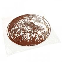 Product Spring window decoration, hanging decoration, metal flower ring Ø30cm, set of 2