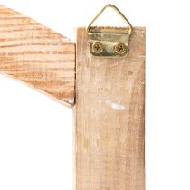 Product Wooden window frame as wall decoration 100cm