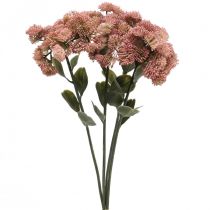 Stonecrop pink sedum stonecrop artificial flowers H48cm 4pcs