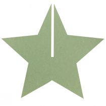 Product Felt decoration star to stand Christmas decoration felt green H62cm