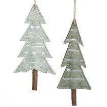 Product Felt Christmas Tree Ornaments, Green, 20cm, Set of 4