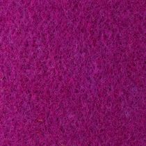 Product Felt wool ribbon, fuchsia, 15cm x 5m, for decoration and crafting