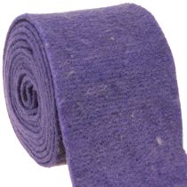 Felt ribbon 15cm x 5m purple