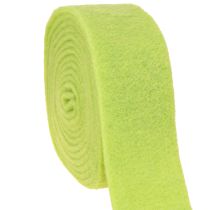 Product Felt ribbon 7.5cm x 5m green