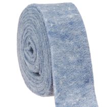Product Felt Ribbon Blue 7.5cm 5m