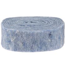 Product Felt Ribbon Blue 7.5cm 5m