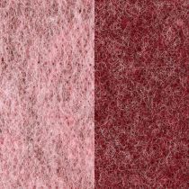 Product Felt ribbon decorative ribbon pink berry wool felt two-tone 15cm 5m