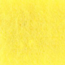 Product Felt Ribbon Yellow Decorative Ribbon Felt 7.5cm 5m