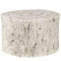 Product Felt ribbon gray 15cm 5m