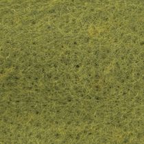 Product Felt Ribbon Green Wool Ribbon Moss Green W7/15cm L1m/1m Set of 2