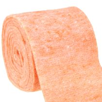 Product Felt ribbon orange 15cm 5m