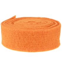 Product Felt Ribbon Orange 7.5cm 5m